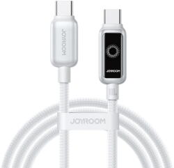 JOYROOM S-A55 StarFlight 100W USB-C - USB-C Cable 1.2m - White (S-A55 C-C 100W 1.2 white) - pcone