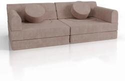 Juskys Canapea pentru copii Kayo 150x75x50 cm - roz