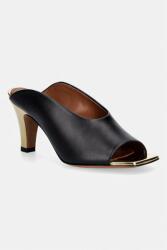 Pollini papuci cu toc cui pentru femei, din piele PPY2-KLD1CG_99X