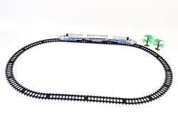 MAC TOYS Sine de tren, argintie, 111cm (M70001) Trenulet