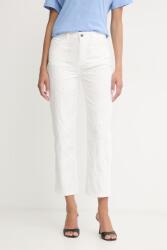 Liu Jo pantaloni straight pentru femei, din bumbac PPY2-SPD0DS_00X (WA6273.T447A)