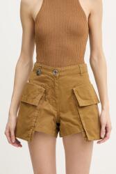 Pinko pantaloni scuți cargo pentru femei, din bumbac PPY2-SZD0B0_82X (106821.A3AW)