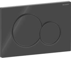 Geberit Sigma 01 nyomólap 2 mennyiséges öblítéshez, fekete (GE-115.770.DW.5)