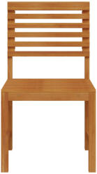 vidaXL Kerti Székek Karfa Nélkül 2 db Tömör Akáciából