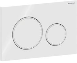 Geberit Sigma20 nyomólap 2 mennyiséges öblítéshez fehér (GE-115.882.11.1)