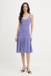 PINKO rochie cu vâscoză PPY2-SUD125_48X (106940.A3BD)