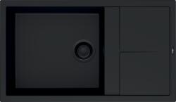 Elleci - Mosogatótálca Unico 410 K86 Black fekete tartozékokkal (LKU41086BKM) - modernkonyha