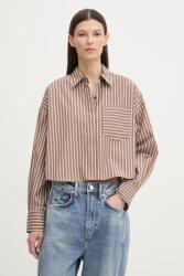 rag & bone cămașă pentru femei, din bumbac marin PPY2-KDD0I9_88X (RA4W25HSMCN)