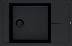 Elleci - Mosogatótálca Unico 305 K86 Black fekete tartozékokkal (LKU30586BKM) - modernkonyha