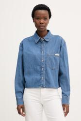 Calvin Klein cămașă pentru femei, din denim PPY2-KDD0D6_55X (LV047F790G)