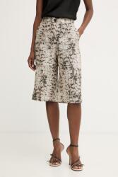 Pinko pantaloni scurți eleganți pentru femei, din bumbac PPY2-SPD0MP_80X (106870.A3BL)