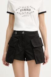 Pinko pantaloni scurți cargo pentru femei, din bumbac PPY2-SZD0B0_99X (106821.A3AW)