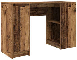 vidaXL Antik Fa Szerelt Fa Íróasztal 120x42x76 cm