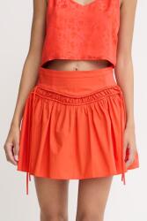 Pinko fustă de bumbac PPY2-SDD0CW_23X (106830.A2LD)