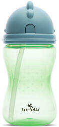 Lorelli Спортна бутилка със сламка Lorelli - Blue & Green, 300 ml (10200960004)