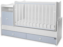 Lorelli Трансформиращо се легло Lorelli - Trend Plus, Бяло/Baby Blue (10150400039A)