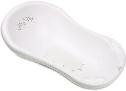 Lorelli Бебешка вана с оттичане Lorelli - Little stars, 84 cm, бяла (10130460093) - kindermarket