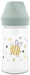 MyFRIEND Бебешко шише с широко гърло Lorelli - My Friend, 250 ml, Iceberg Green (10200840006)