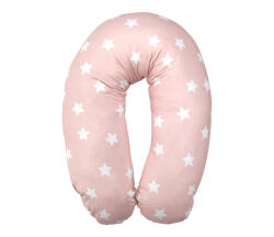Lorelli Възглавница за кърмене Lorelli - Звезди, 190 cm, Pale Blush (20810063502) - kindermarket
