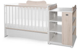 Lorelli Трансформиращо се легло 190/82 Lorelli - Multi, Бяло/Светъл дъб (10150570036A)