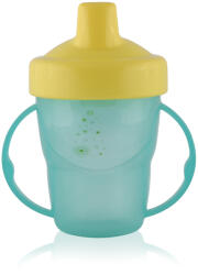 Lorelli Преходна чаша с дръжки и твърд накрайник Lorelli Baby Care - 210 ml, Зелена (10230550003) - kindermarket