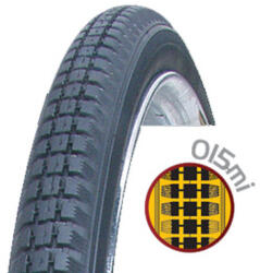Vee tire co Vee Rubber kerékpáros külső gumi 40-635 28x1 1/2 VRB015 MI fekete
