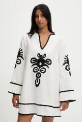 ANSWEAR vászonruha - fehér L - answear - 39 990 Ft