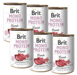 Brit Brit Mono Protein Bárány 6x400g