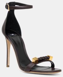 Elisabetta Franchi bőr szandál - barna Női 37