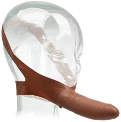 CalExotics Accommodator Latex Dong. Barna - diamondsexshop