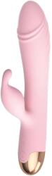  Pink rotáló szilikon vibri, akkus - diamondsexshop