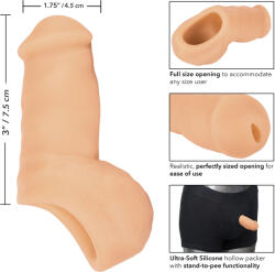 CalExotics Ultra Soft Silicone STP Packer - diamondsexshop