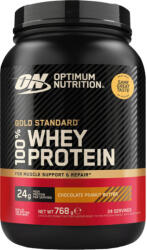 Optimum Nutrition 100% Whey Gold Standard 768-780 g, csokoládé-földimogyoróvaj