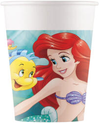  Disney Hercegnők Ariel Curious papír pohár 8 db-os 200 ml FSC (PNN95456) - aprotalpak