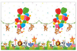  Dzsungel Balloons műanyag asztalterítő 120x180 cm (PNN93783) - aprotalpak
