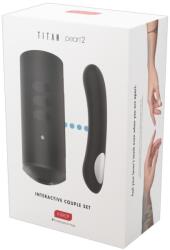 KIIROO Titan és Pearl 2 - Interaktív Maszturbátor és Vibrátor Szett - diamondsexshop