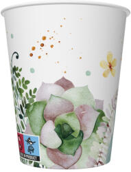  Virág Floral Frame papír pohár 8 db-os 250 ml (PKK766557) - aprotalpak