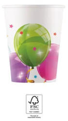  Lufis Sparkling papír pohár 8 db-os 200 ml FSC (PNN93462) - aprotalpak