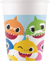  Baby Shark Fun in the Sun papír pohár 8 db-os 200 ml FSC (PNN93514) - aprotalpak