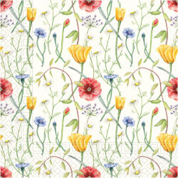  Virágos Wild szalvéta 20 db-os 33x33 cm (PNN97106) - aprotalpak