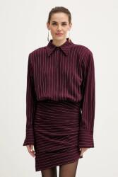 Retrofete ruha Narine - burgundia M