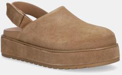 Steve Madden papucs velúrból Mellow - barna Női 40