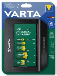 VARTA LCD Universal Charger 57688 AA ceruza akku AAA mikro akku C baby akku D góliát akku 9V akku USB elemtöltő (Varta-LCD-Universal-Charger-57688)