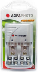AGFAPHOTO VALUE ENERGY AA ceruza akku AAA mikro akku 9V akku hálózati elemtöltő (AGFAPHOTO-VALUE-ENERGY)