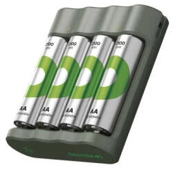 GP E441 Recharge +4db 2100mAh ReCyko HR6 AA tölthető ceruza elem B50444 (GP-Eco-E411-4-2100-B50444)