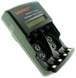 Vapex VT800 AA ceruza akku AAA mikro akku 9V akku hálózati elemtöltő (Vapex-VTE800)