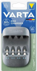 VARTA ECO Charger 57680 AA Ceruza akku AAA Mikro akku hálózati elemtöltő (VARTA-ECO-Charger-57680)