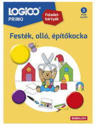 LOGICO Primo Vopsea, foarfecă, cuburi de construcție (3219a) Carte de colorat