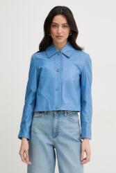 Max&Co Max&Co. női bőr kabát MCOBOCCALE - kék 40