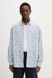 Les Deux férfi pamut ing Kolton - kék L